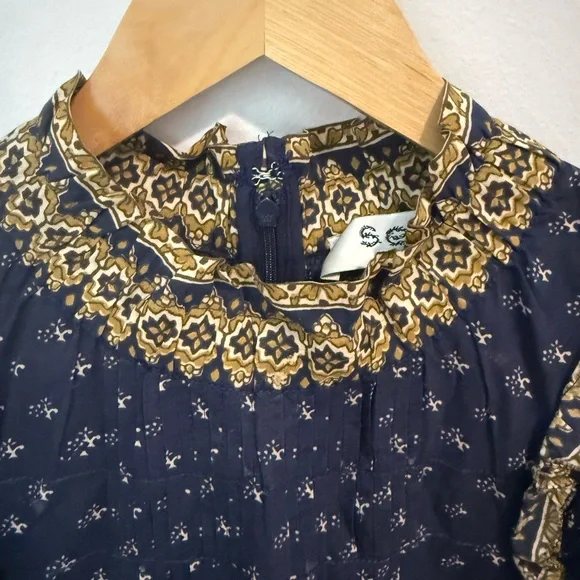 Excellent SEA NEW YORK Arlita Flutter Sleeve Tunic Dress โ Size Small - Picture 8 of 16